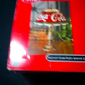 Coco cola acceint table lamp